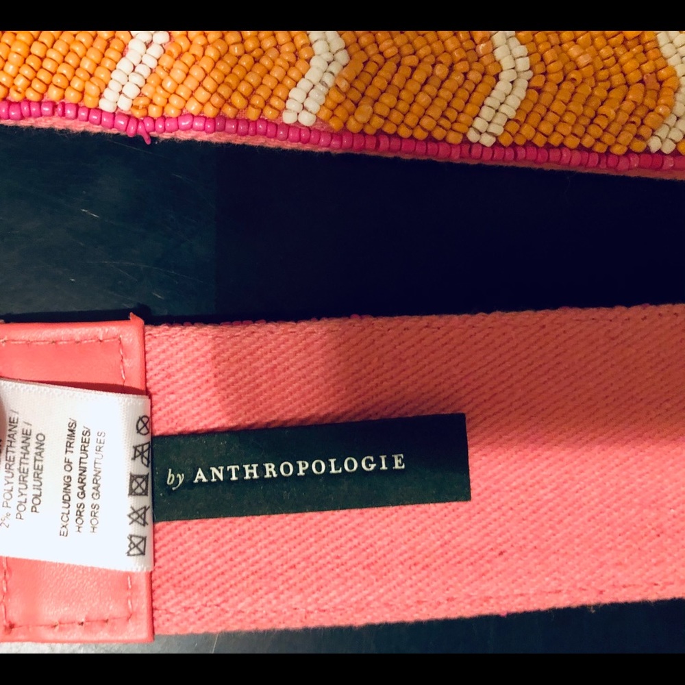 Chevron Beaded Bag Strap